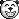 panda sourire